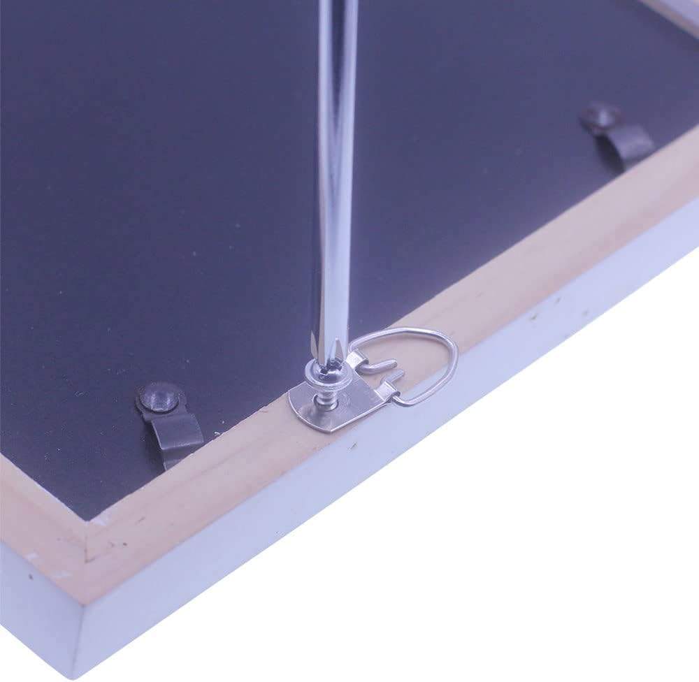 D-Ring Picture Hangers with Screws 100 Pcs, Single Hole Picture Hanging Hardware, Picture Hooks for Mirror, Clock, Decoration, Paintings, Artwork Picture Frame image number 5