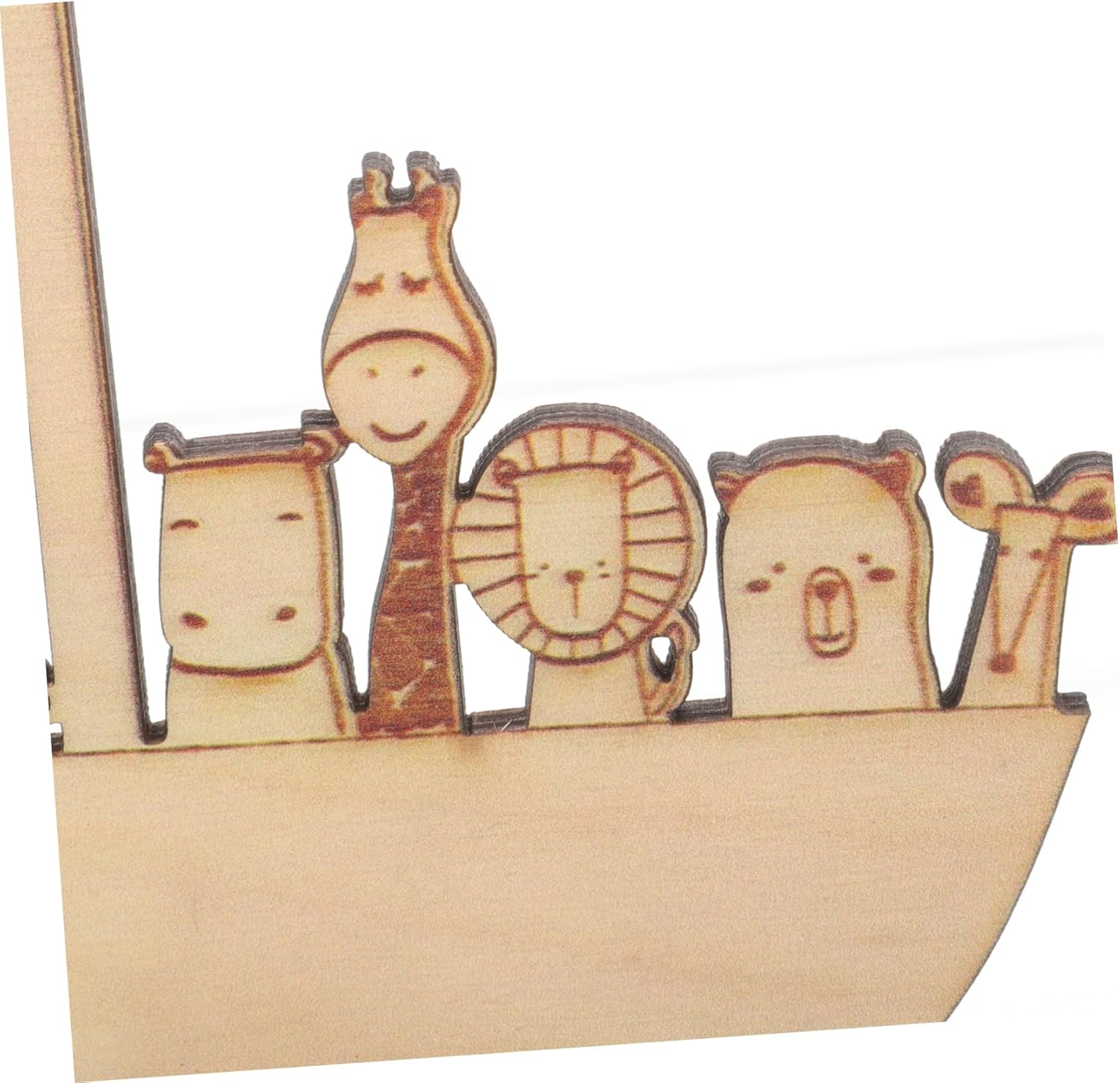 MERRYHAPY Ark Money Clip Baptism for Boy Girl Custom Baptism Souvenir Wooden Decor for Keepsake image number 5