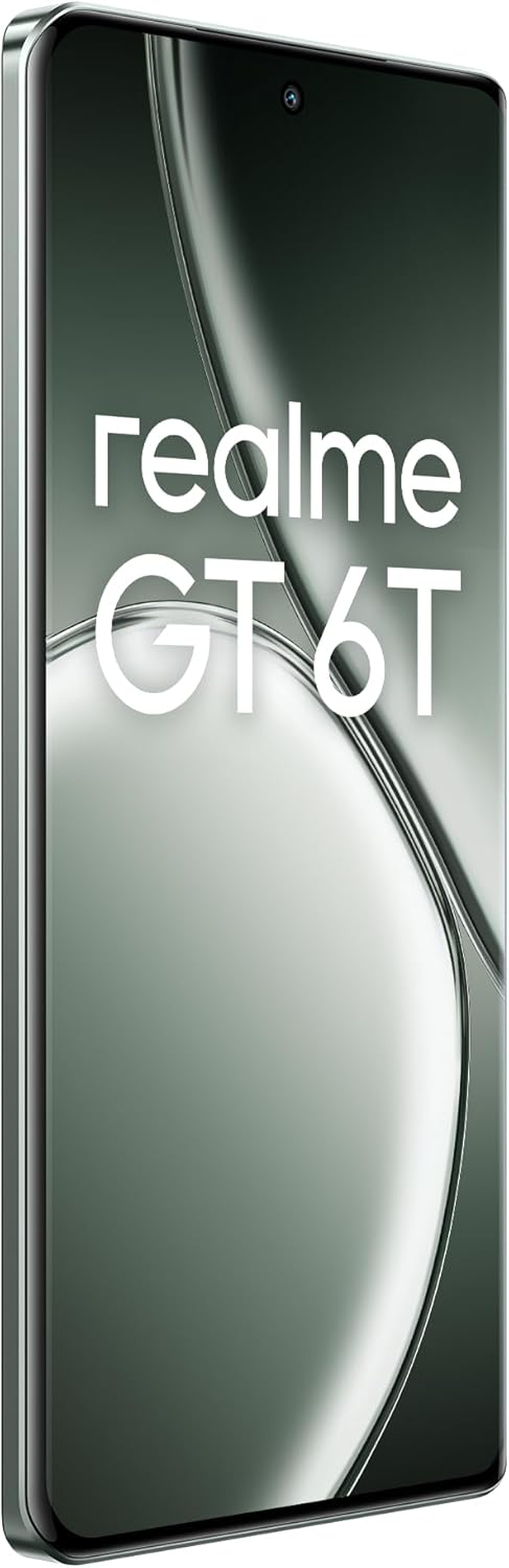 Realme GT 6T 5G Smartphone 8 + 256 GB, Snapdragon 7+ Gen 3 Flagship Chipset, 120 Hz 6000 Nit Hyper Display, 120 W Supervooc Charge, 5500 Mah Massive Battery, Sony 50MP OIS Camera, Razor Green (No image number 1