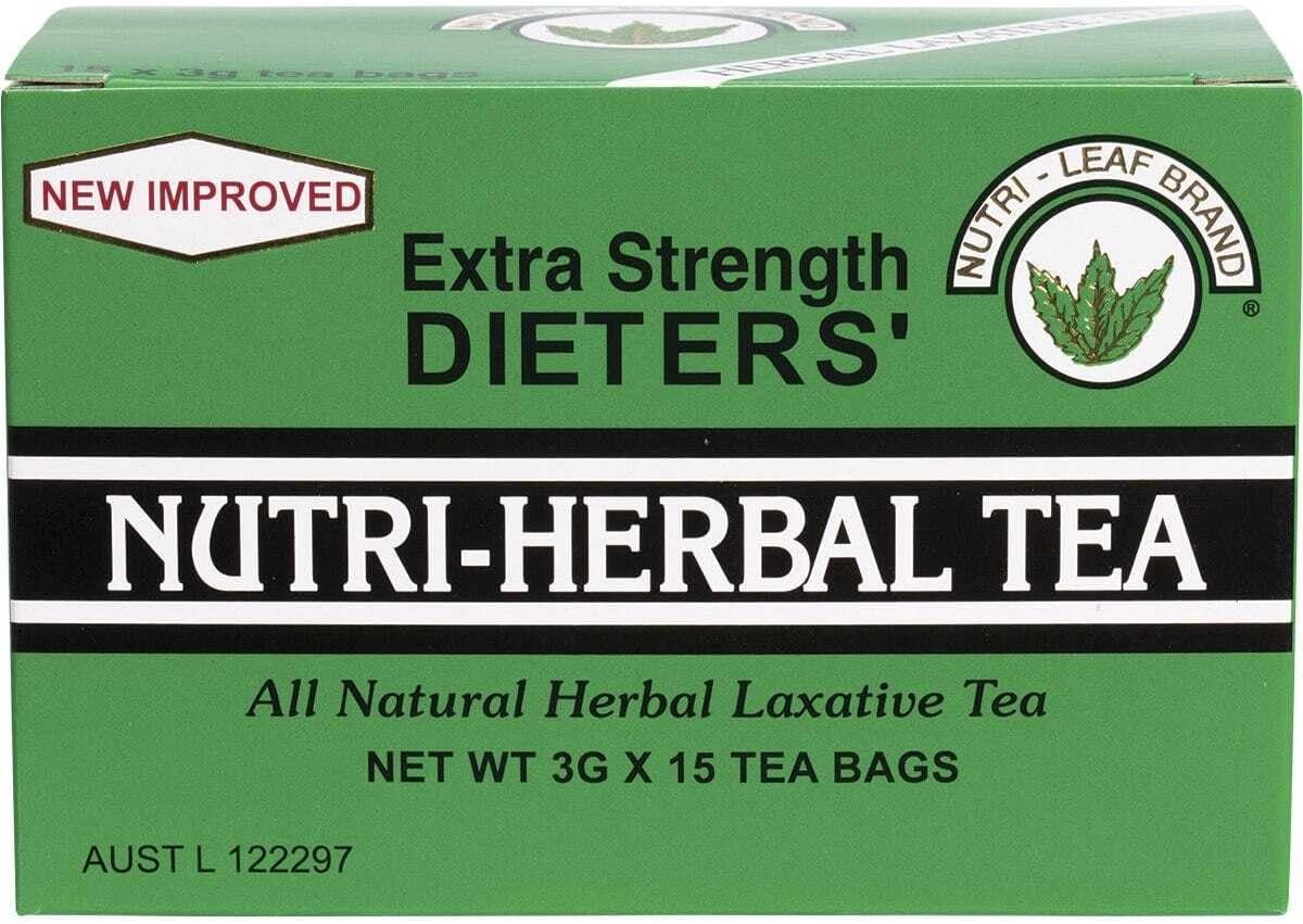 Nutri-Leaf Dieter'S Extra Strength Nutri-Herbal Tea 15 Bags, 15 Count