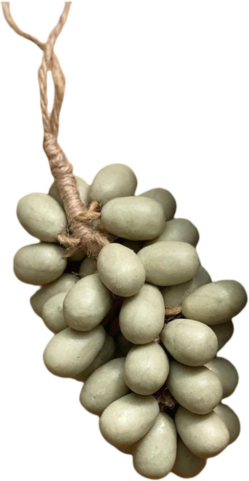 Perfk Bunch of Grapes Soap Scent, Deep Cleansing, Handmade Soap for Women Men, Face Body Wash Bathroom Decor Birthday Gift, Green