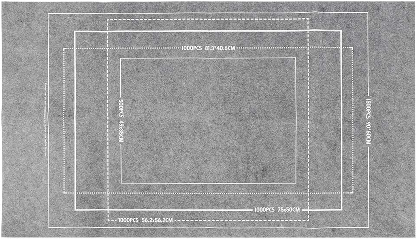 Jigsaw Puzzles Mat Playmat Roll up Jigsaw Storage Felt Mat Puzzles Blanket Gray Playmat Foam Play Tiles Interlocking Play Mat Floor Mats 116*66Cm image number 4