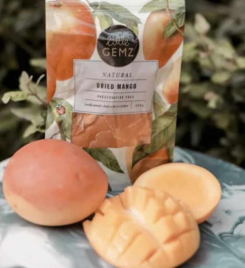 Little Gemz Natural Dried Mango Cheeks 150G &ndash; Premium Australian Mango, No Added Sugar image number 4