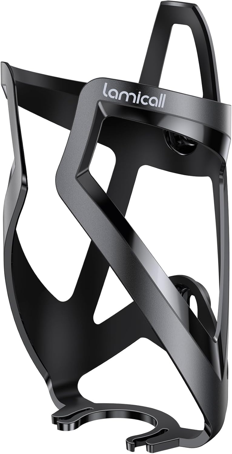 Lamicall Bike Water Bottle Holder - Lightweight & Sturdy Bike Cup Holder, Bicycle Drink Cage, Cycling Bike Water Bottle Cage with Screw Tool, for 2.75-3.95" Diameter Bottles image number 6