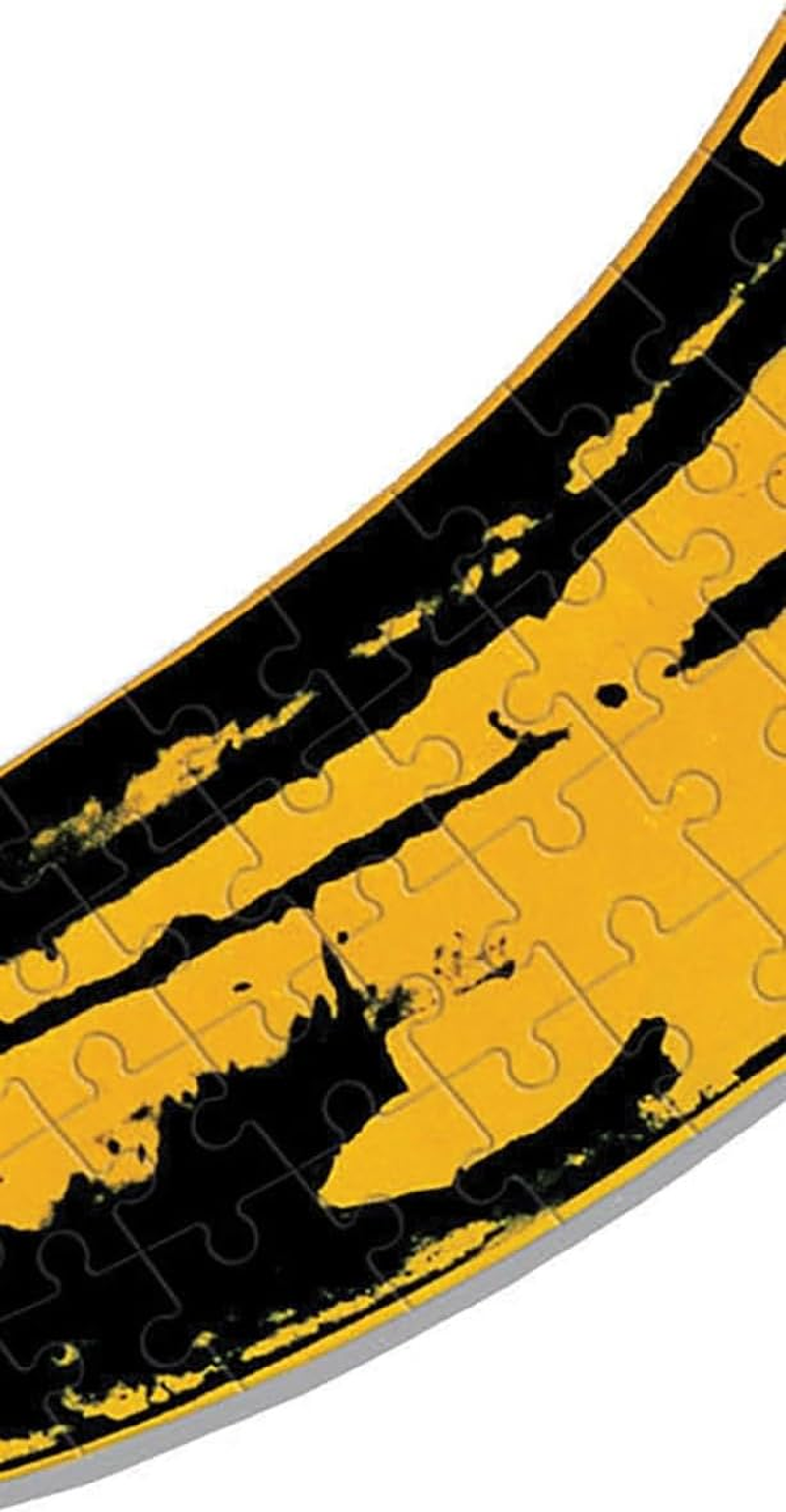 Galison Andy Warhol Banana Shaped 75-Pieces Mini Puzzle image number 2