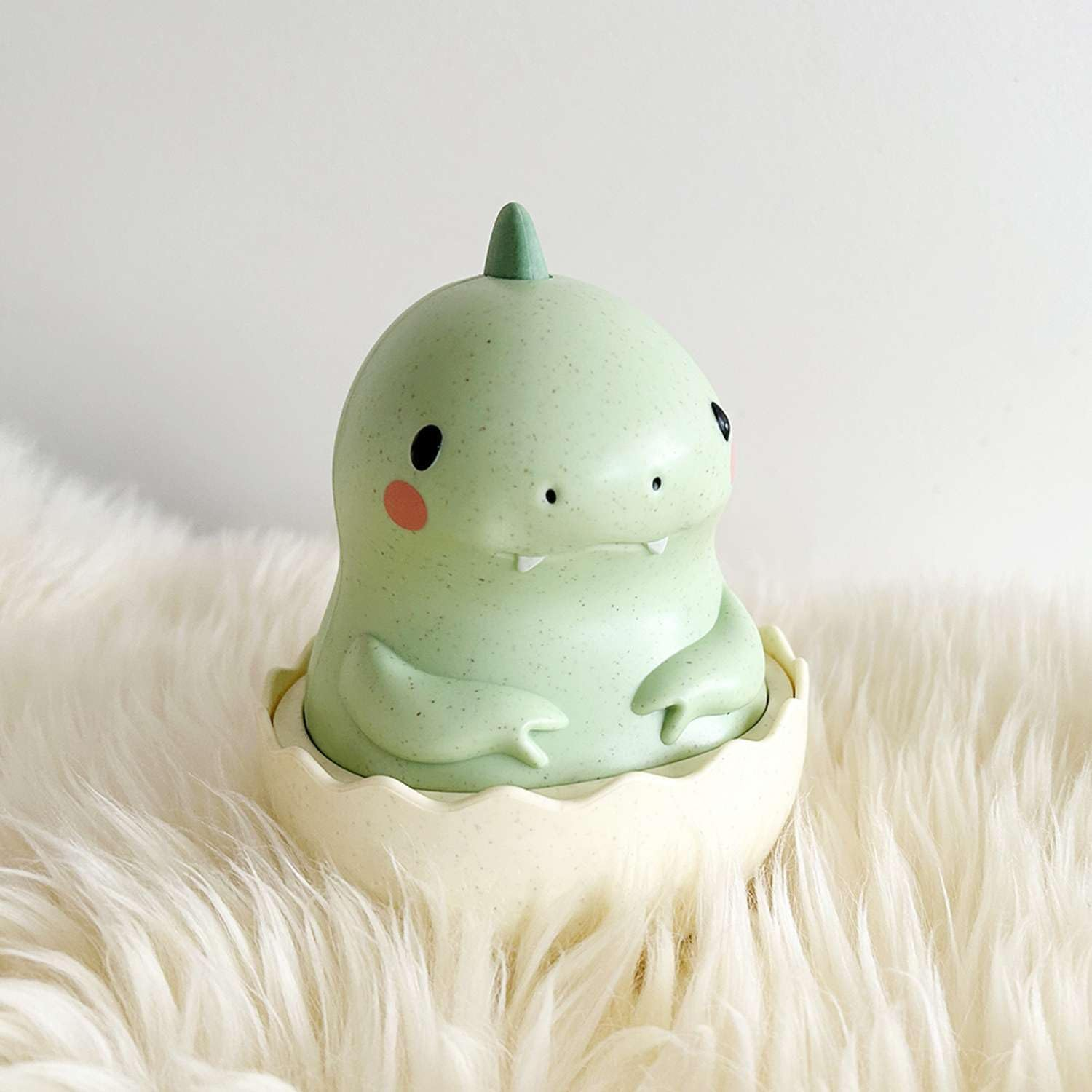 Tiger Tribe Roly Poly - Dino, Tummy Time Baby Infant Toy, Wobbling, Soothing Sensory Toy, Gentle Tinkling Sound, ECO Bioplastic, 3 Months - 2 Years image number 3