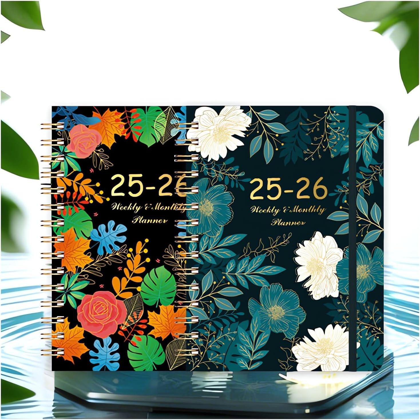 2025-2026 Planner Diary Journal Notebook Weekly Planner Memo A5 Monthly Scheduler Daily Planner Paper for Home Office School Diary Travel Gift Birthday (July 25-June 26) image number 3