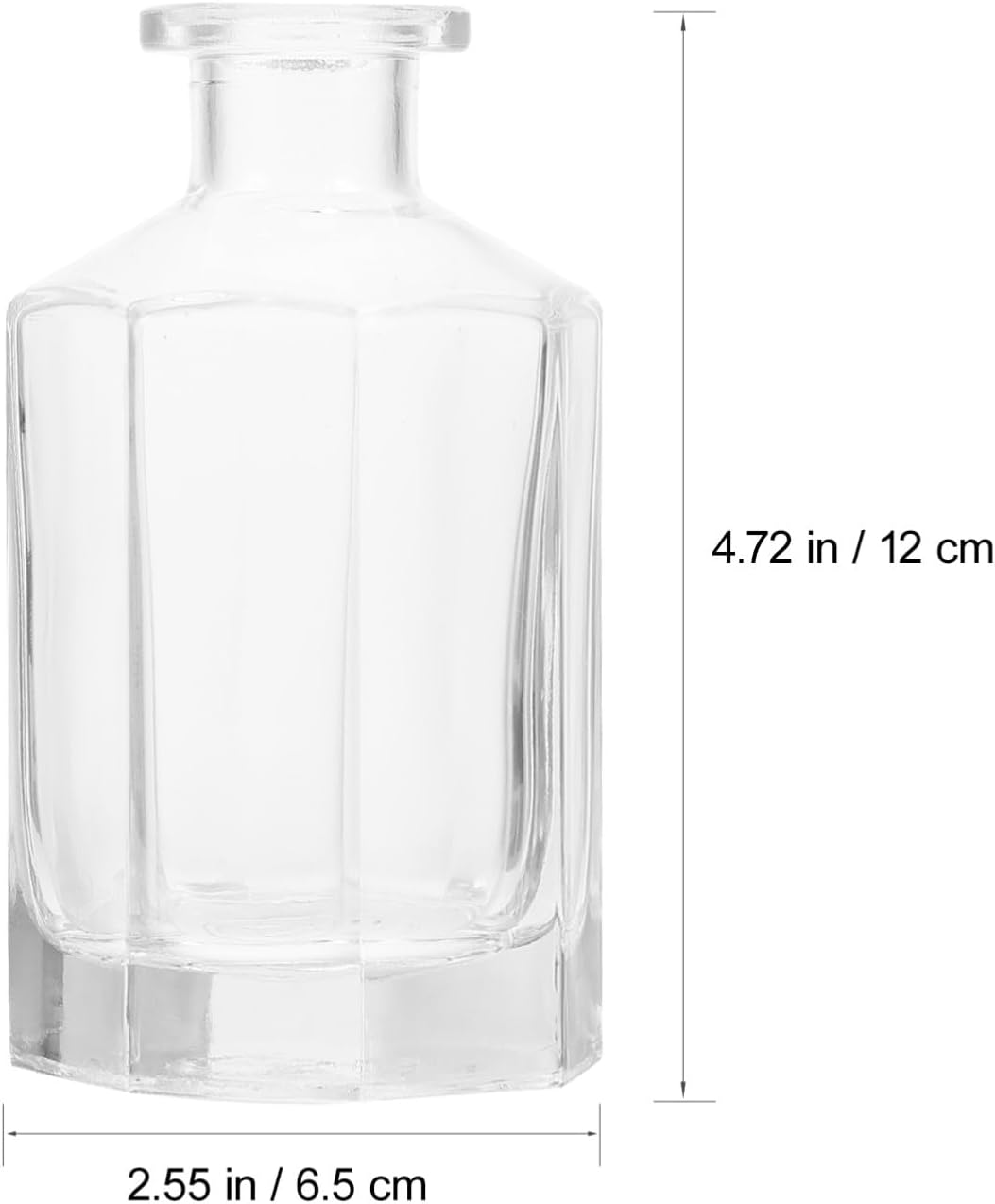 2Pcs Aromatherapy Essential Oil Bottles Perfume Dispenser for Home Fragrance Elegant Glass Home Decor image number 2