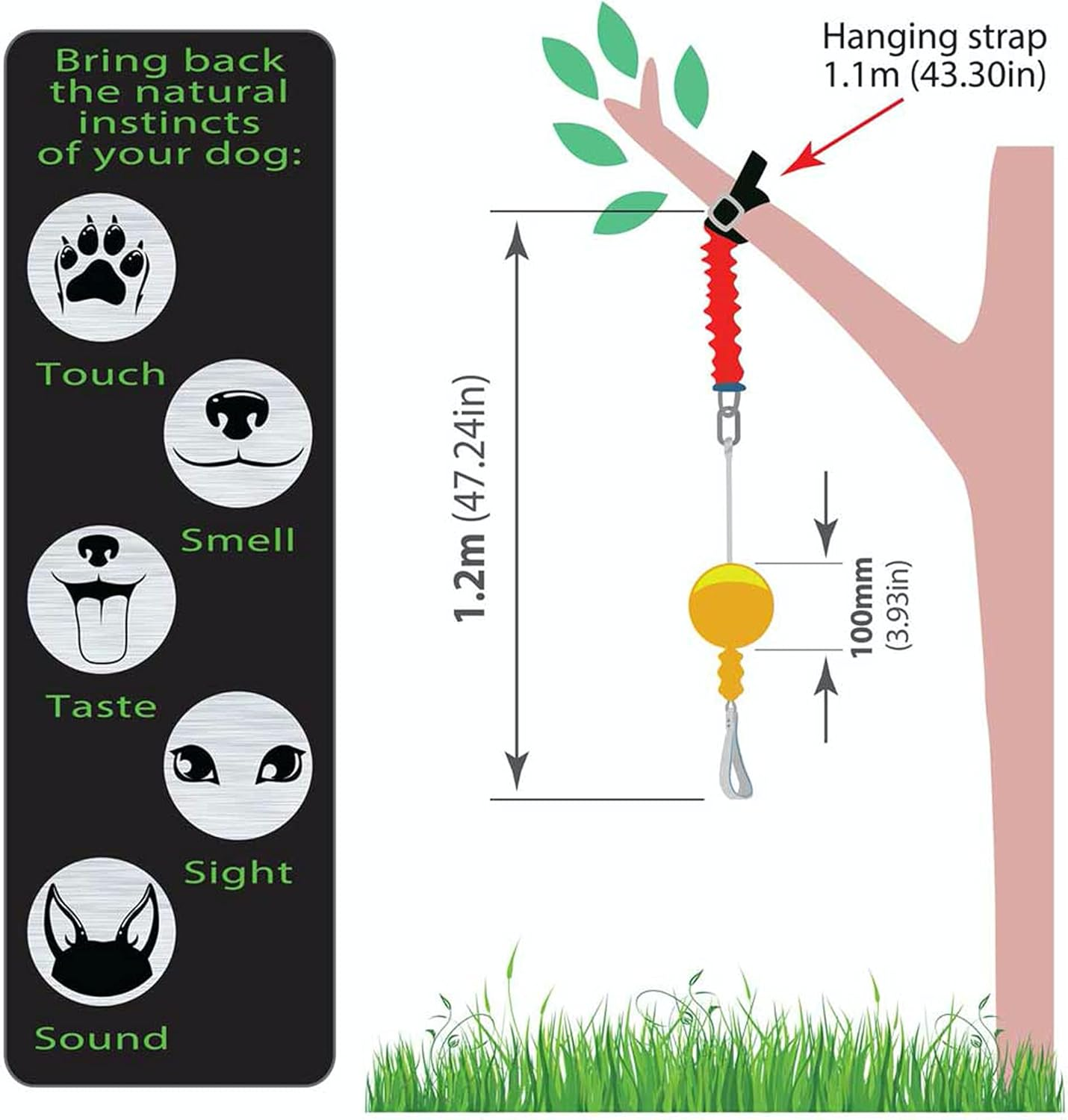 Aussie Dog Home Alone Pet Interactive 5-10Kg Dog Toy Ball Food Dispenser Small image number 3