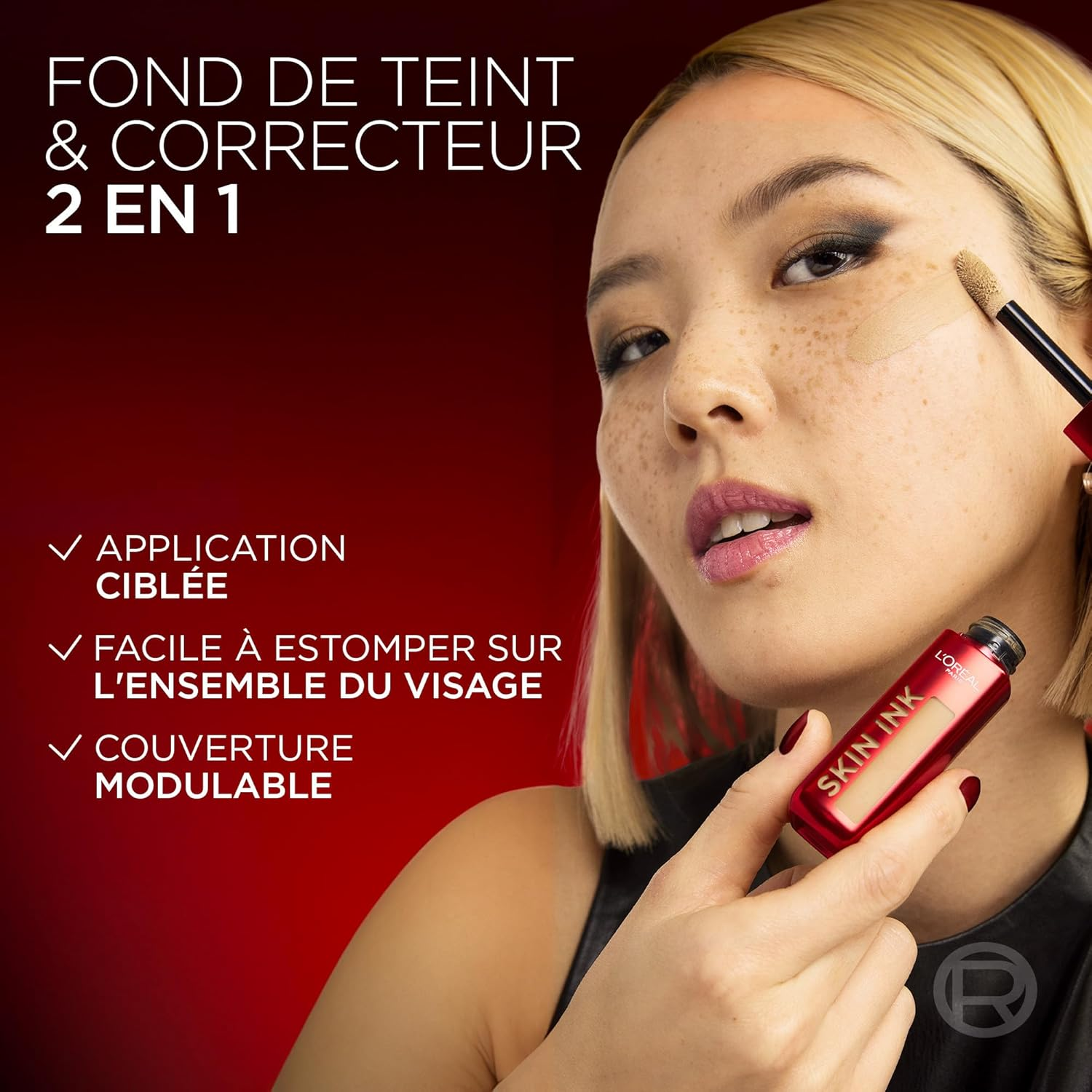 L'Or&eacute;al Paris Infallible Skin Ink 2-In-1 Foundation Concealer 15 Ml, Medium Warm 260​ - Light Neutral 15​ image number 7