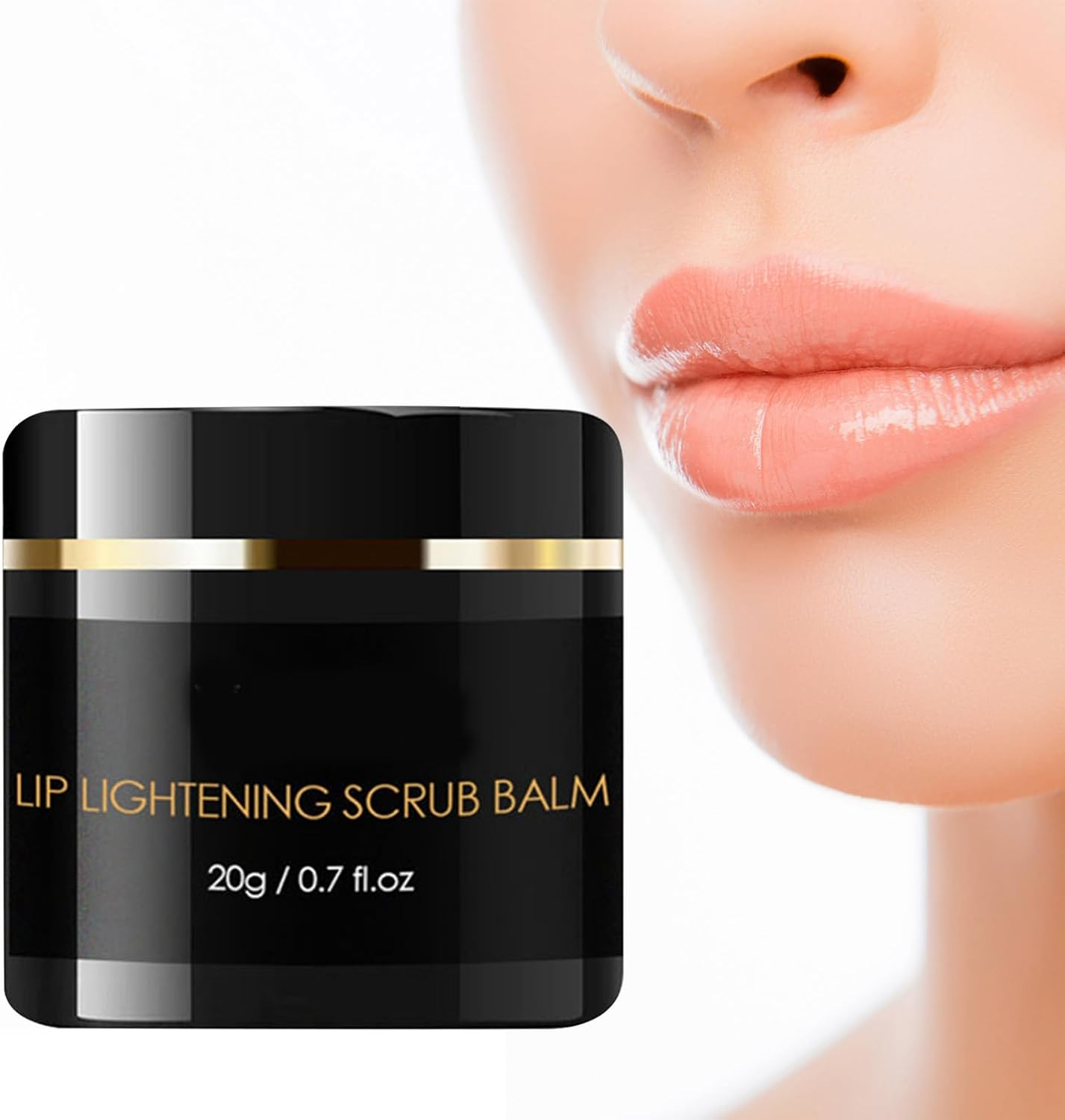 Lip Lightening for Dark Lips, Lip Scrub for Dark Lips, Lips Pink Lightening Cream, Lip Lightener for Dark Lips, Effectively Exfoliate image number 2
