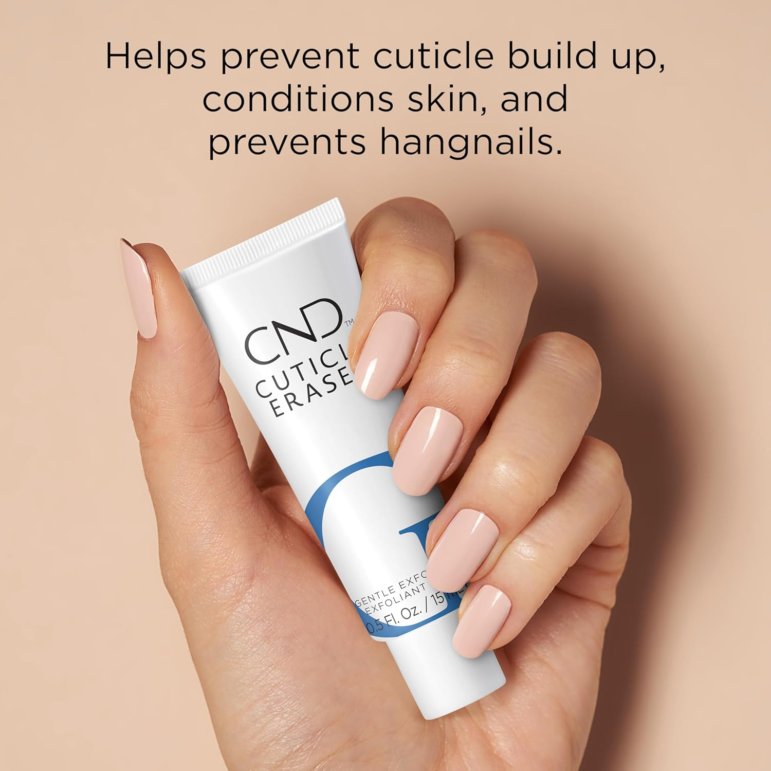 CND Cuticle Eraser Gentle Exfoliator for Women 0.5 Oz Cream image number 1