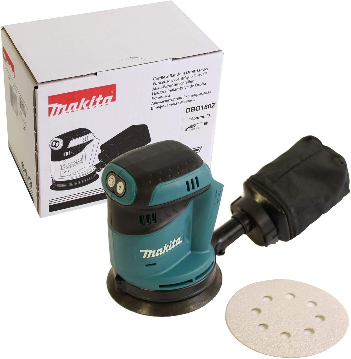 Makita MAKDBO180Z 18V Random Orbital Sander - (AU STOCK)