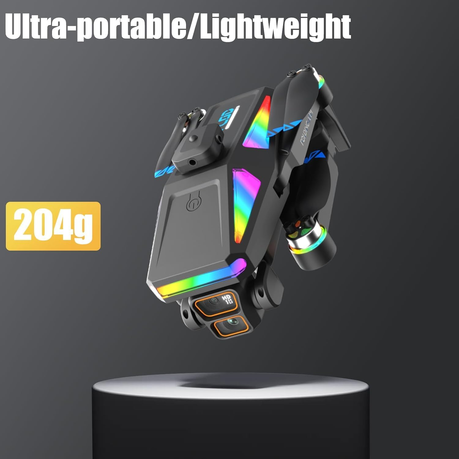 OBEST Drone with Camera 1080P Remote Control with 4.5 Inch Screen,Brushless Motor,90&deg; ESC Camera,Automatic Obstacle Avoidance,20 * 2 Minutes Flight Time Suitable for Kids and Adults,209G image number 3