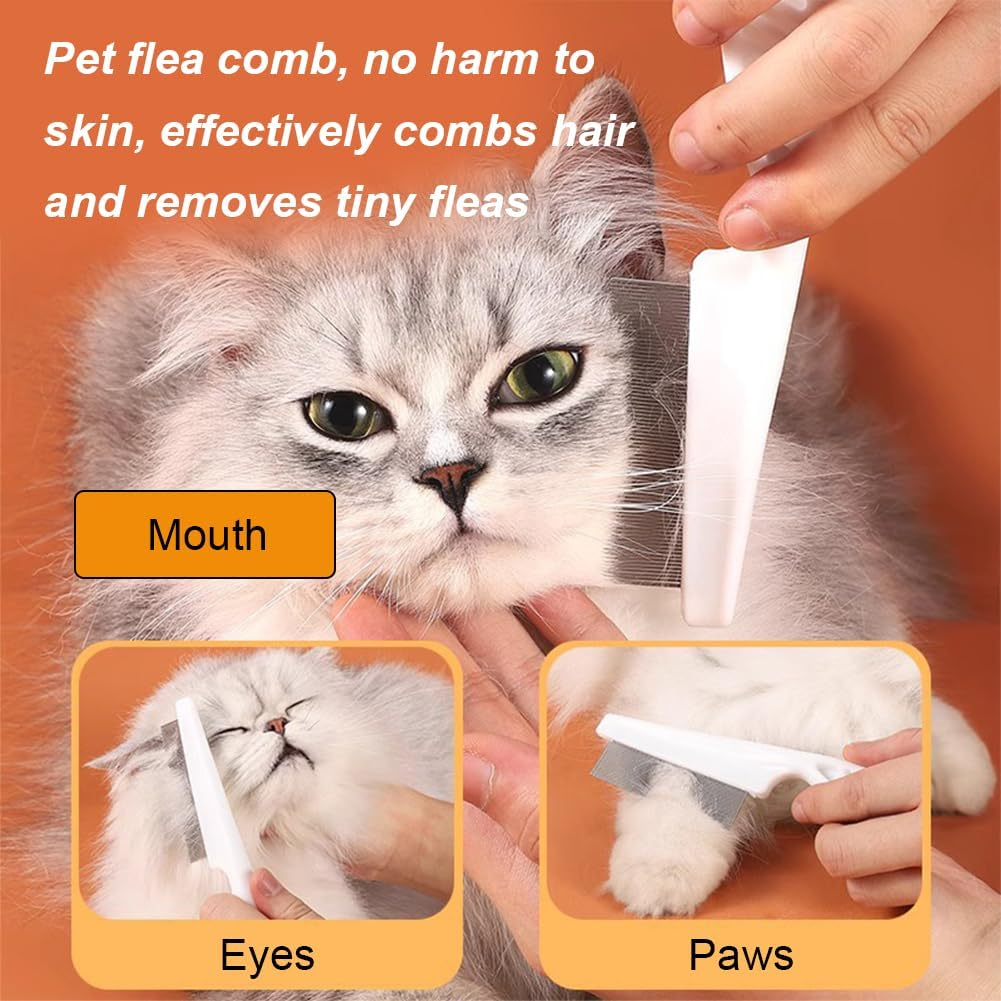 BASTOUR Reusable Fur Magnetic Glove, Pack of 2 Fur Magnet with Detangling Comb, Cat Brush Glove, Cat Gloves, Grooming Dog Hair Removal for Clothes, Sofas image number 1