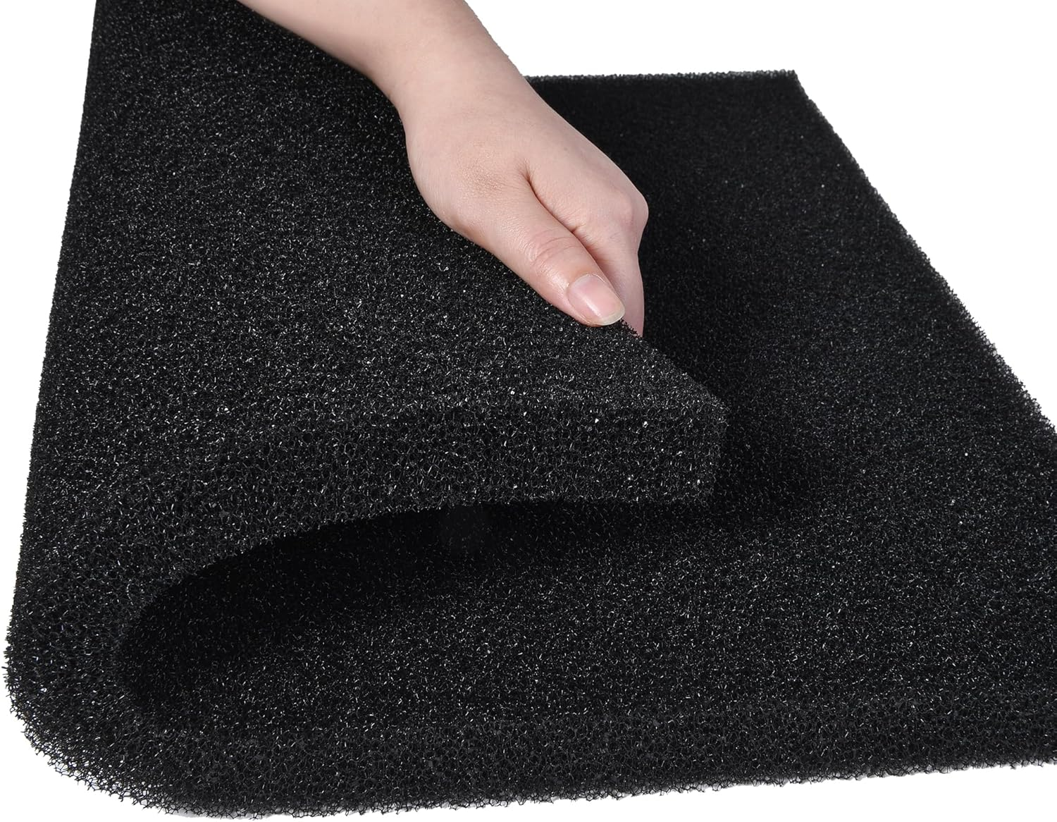 ALEGI Aquarium Sponge Filter Pad, Bio Filter Media Foam Sponges, Cut-To-Size Foam for Fish Tank (20"X20"X1" (50PPI)) image number 3