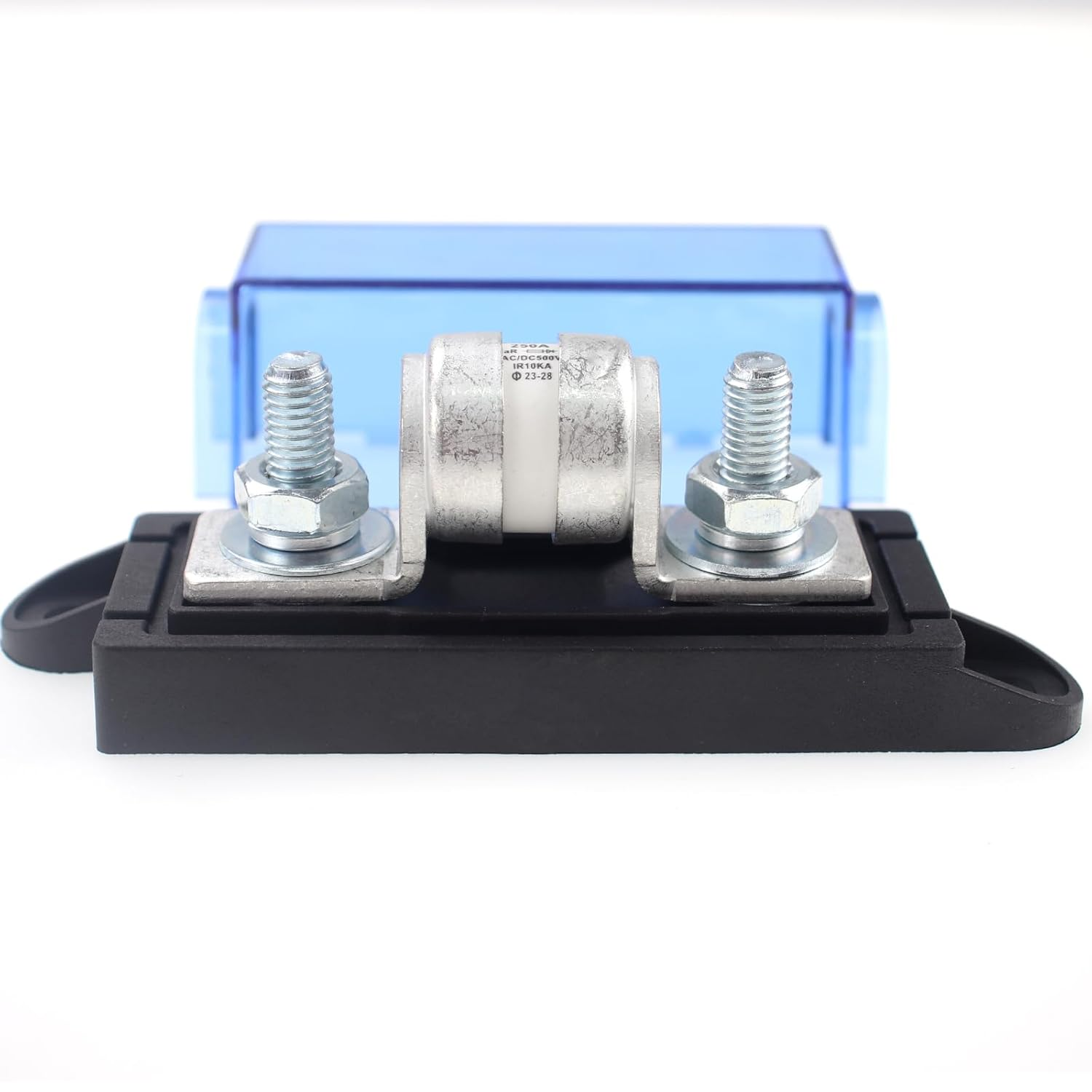 JIAKUPA 400 Amp Class T Fuse with Block, Operating 500V DC, 400A IR 10KA Fuse ANL Block for Inverters, ATV, RV, Boat, Cars, Truck, Car Stereos Systems image number 1