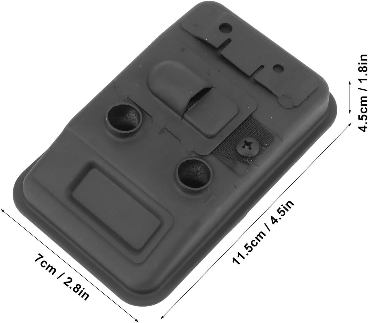 Lawn Trimmer Exhaust Muffler, Steel Replacement Parts Trustworthy Accessory for Gardening Tools with OE Number 4137 140 0603 FS75 FC75 FS80 FS85 image number 4