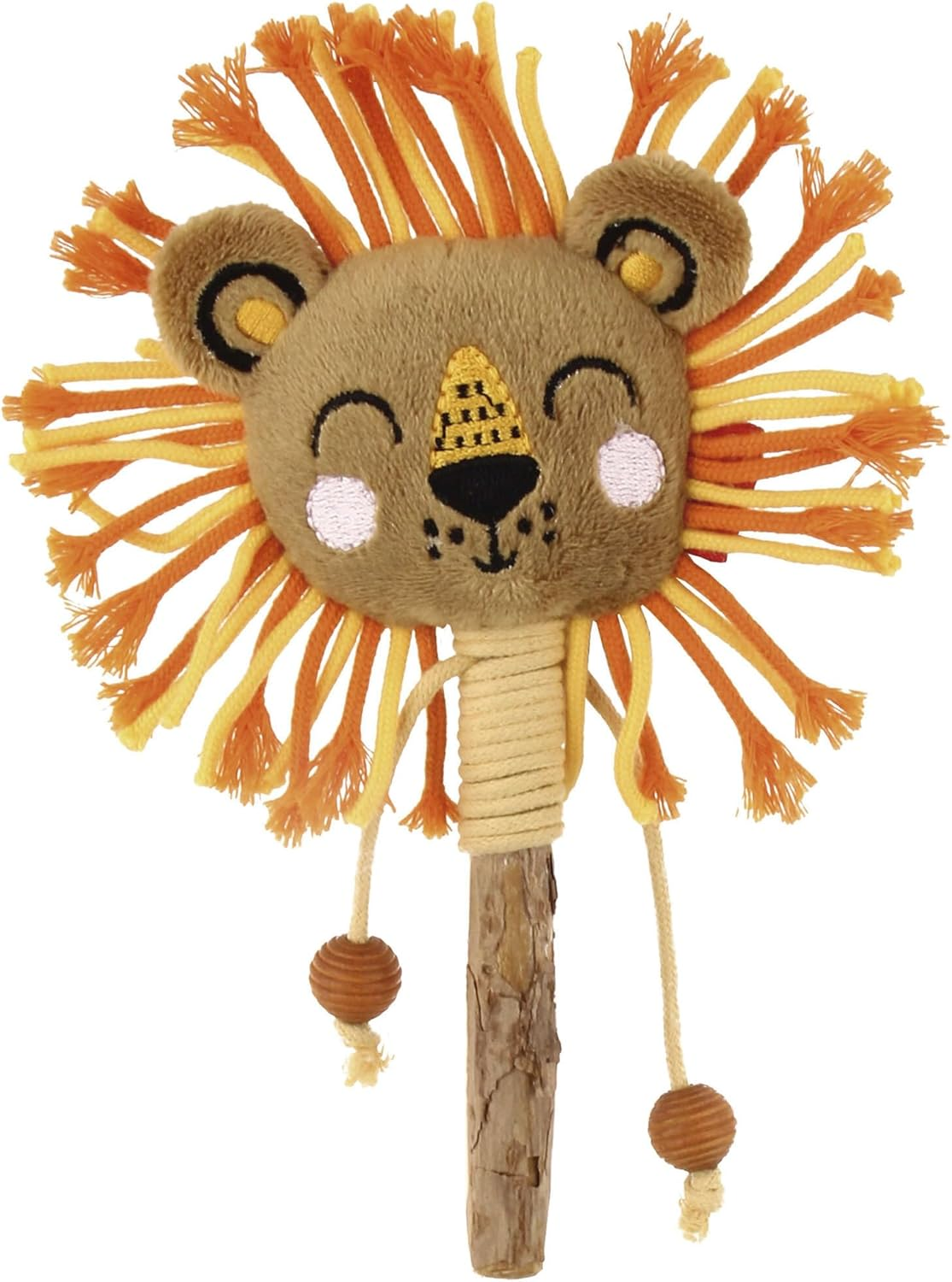 Gigwi Cat Toy Catatabi Toy Charm Stick Lion