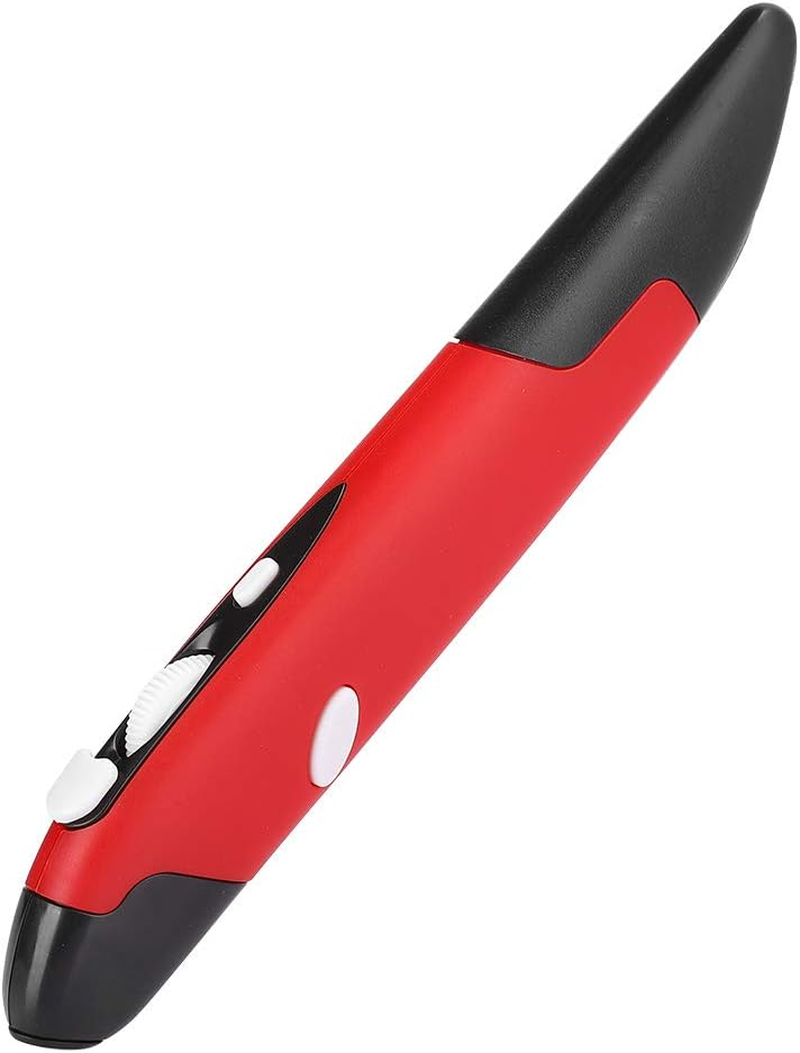 Ergonomic Mouse, USB Pen PC Parts Handwriting Mouse Pen Innovative Custom Vertical Mouse for Laptop, Computer(Red, PR-03) - Gray, Pr-03 image number 5