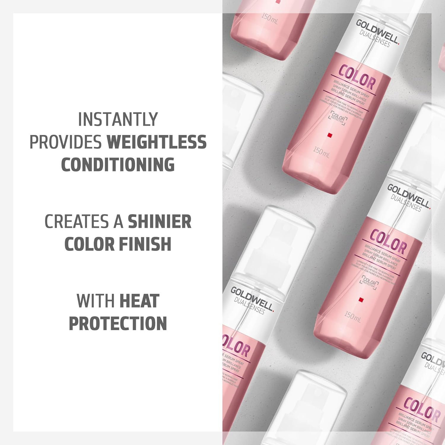 Goldwell Dualsenses Color Brilliance Serum Spray by Goldwell for Unisex - 5 Oz Serum, 150 Milliliters image number 1