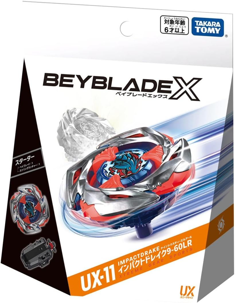 Beyblade X Beyblade X UX-11 Starter Impact Drake 9-60LR