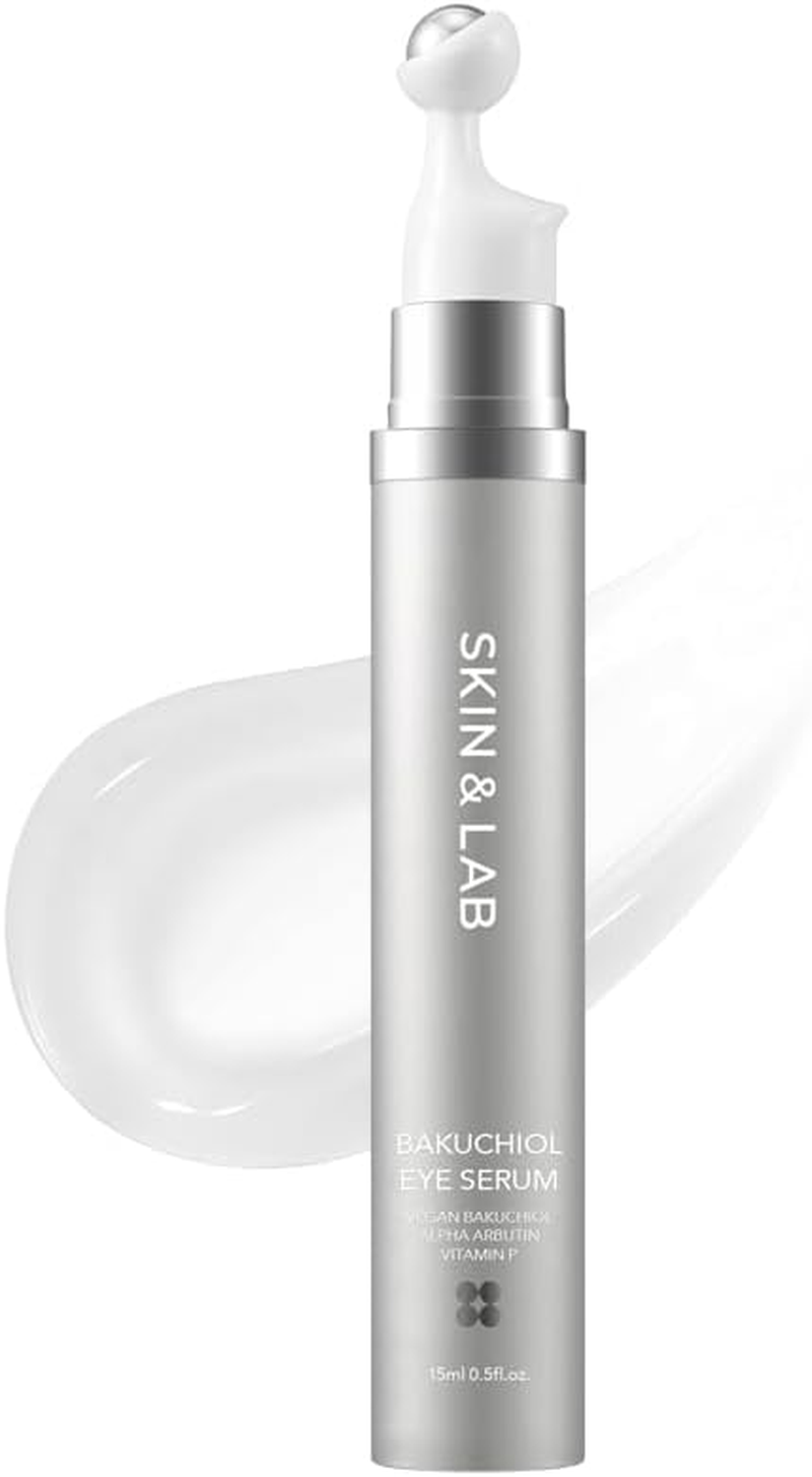 [SKIN&LAB] Bakuchiol Eye Serum with Caffeine, Roll-On Korean under Eye Serum, Anti-Aging Wrinkle Care for Fine Lines, Vegan, Cruelty-Free, 0.5 Fl. Oz image number 2