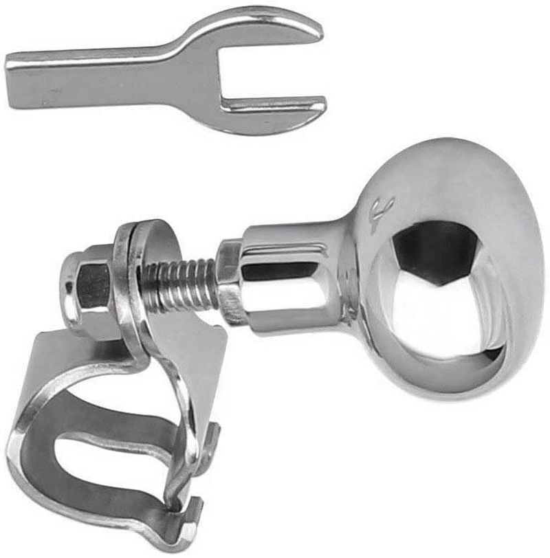 AISI 316 Stainless Steel Boat Steering Wheel Knob, Steering Wheel Manoeuvring Knob image number 1