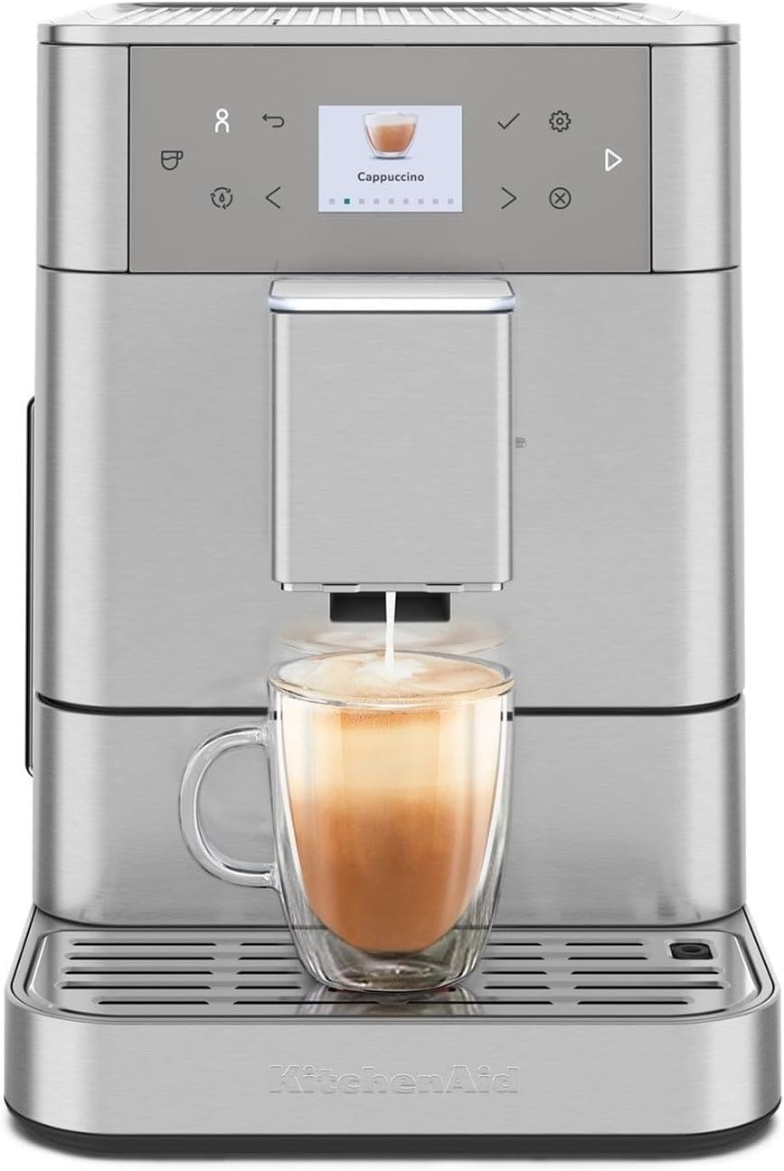 Kitchenaid Fully Automatic Espresso Machine KF6 - Stainless Steel (5KES8556ASX) image number 5