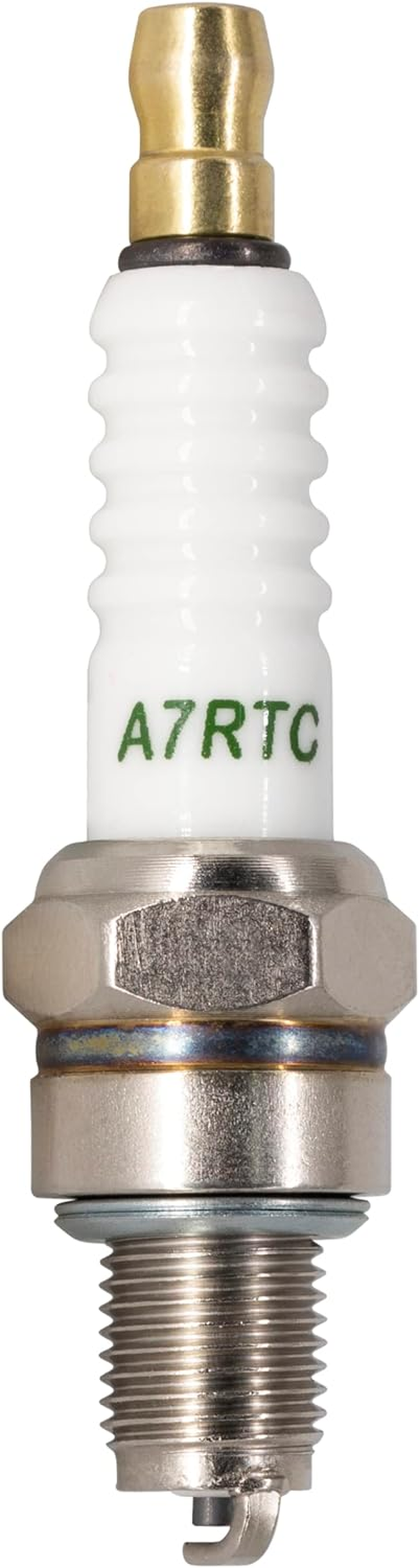 4 PK TORCH A7RTC Spark Plug Replace for NGK 4549/CR7HSA 4629/C7HSA, for Denso Stk 4008/U22FSR-U 5383/IUF22, for Bosch UR3AS, for Champion 889/808/Z6/Z9Y, for GY6 Engine ATV Quad Scooter Go Kart, OEM image number 2