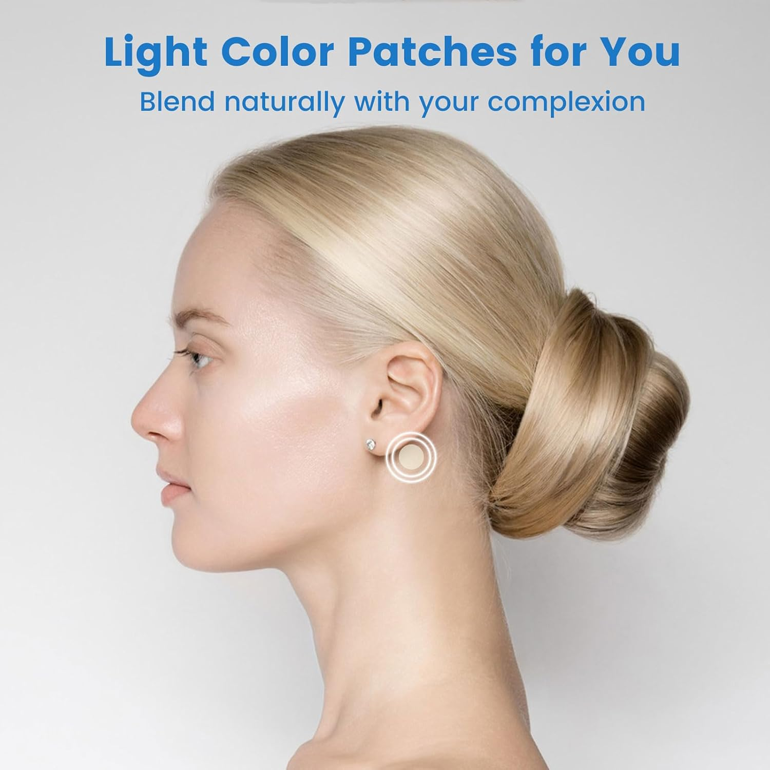 MQ 20Ct Motion Sickness Patches, Light Color, Sea Sickness Patches Non Drowsy & Waterproof, Cruise Ship Travel Essentials, Fast Acting & Long Lasting 72H - Medium Color image number 2