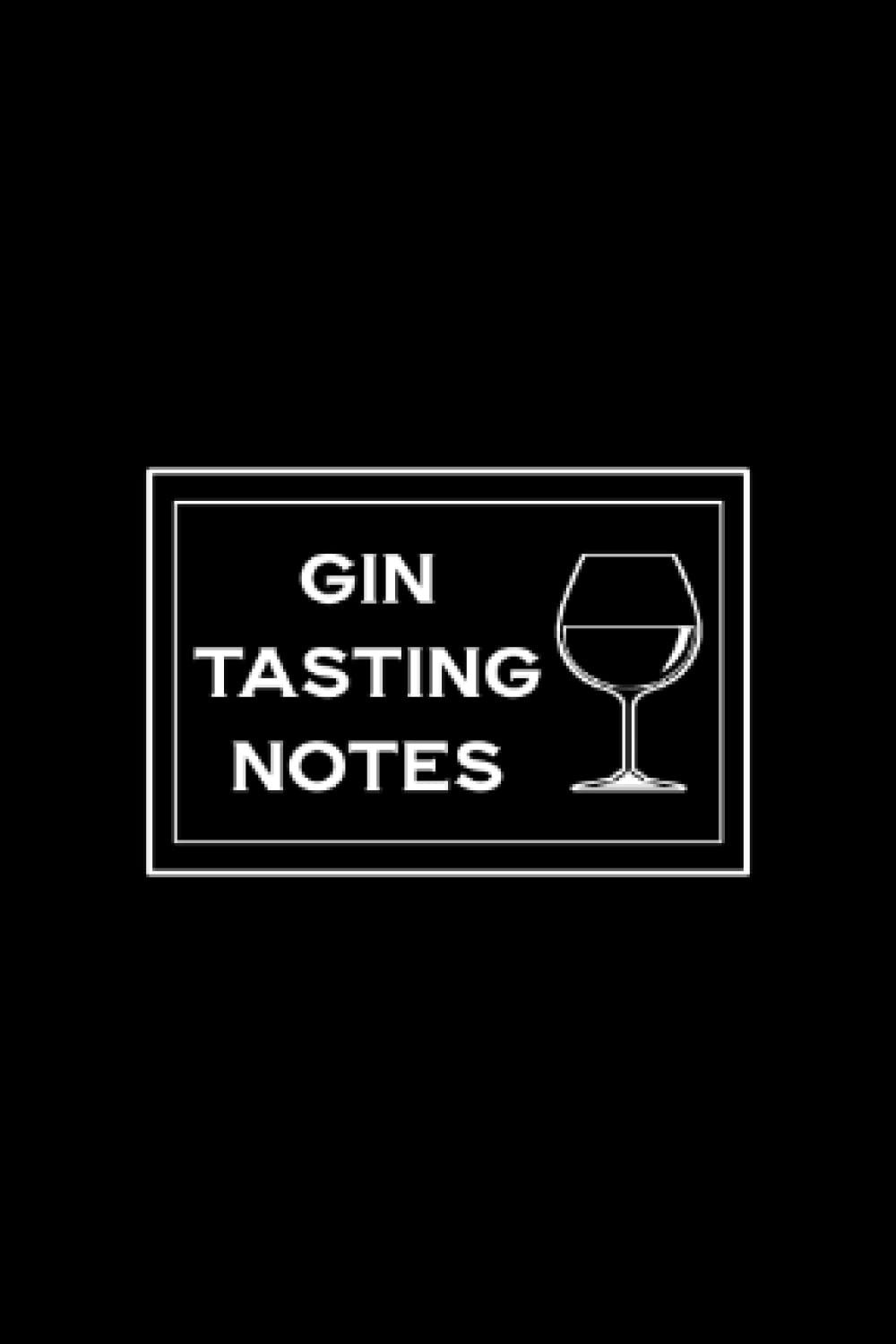 Gin Tasting Notes: Notebook Diary for Gin Lovers | Classic Black image number 1