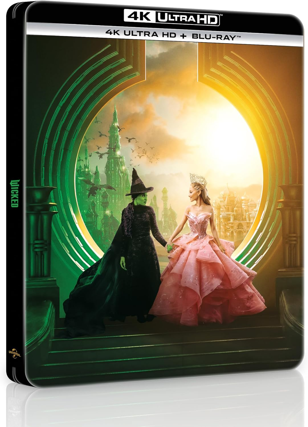 Wicked [4K Ultra HD & Blu-Ray] Limited Edition Steelbook & Artcards image number 2
