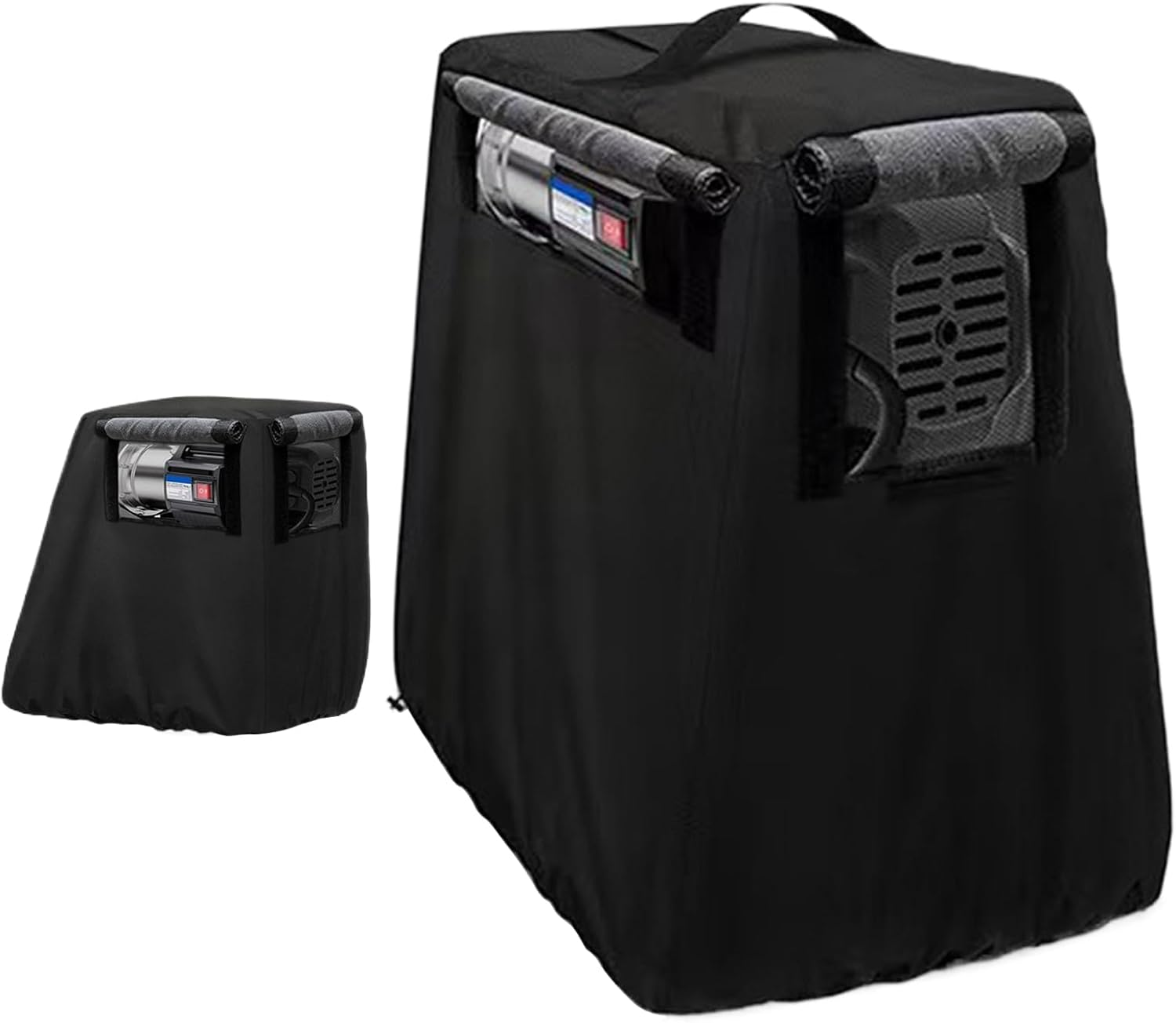 Well Pump Covers for outside - Shallow Welll Pumpp Rcoverr | Oxford Cloth Waterproof Shield | 29 X 19 Inch Water Booster Pummp | Weell Pumppp Shieldd | Protective Cover with Handle | Home Outdoor image number 1