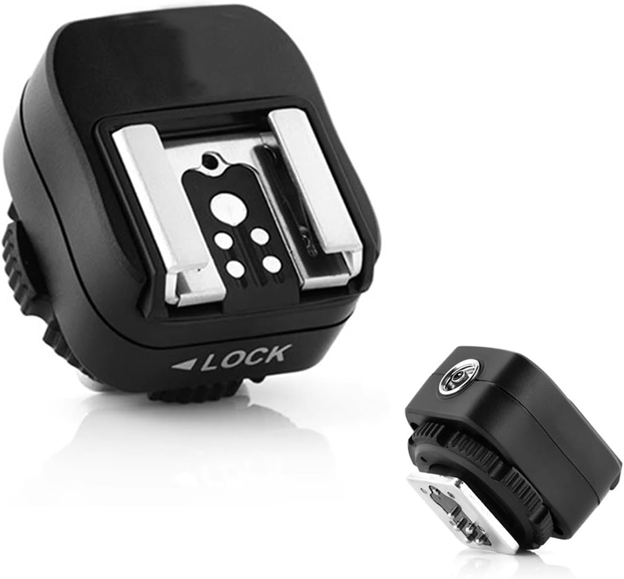 E-Ttl Flash Hot Shoe Adapter with PC Sync Port, TF-321 Flash Hot Shoe Adapter for E-TTL Series Flash image number 3