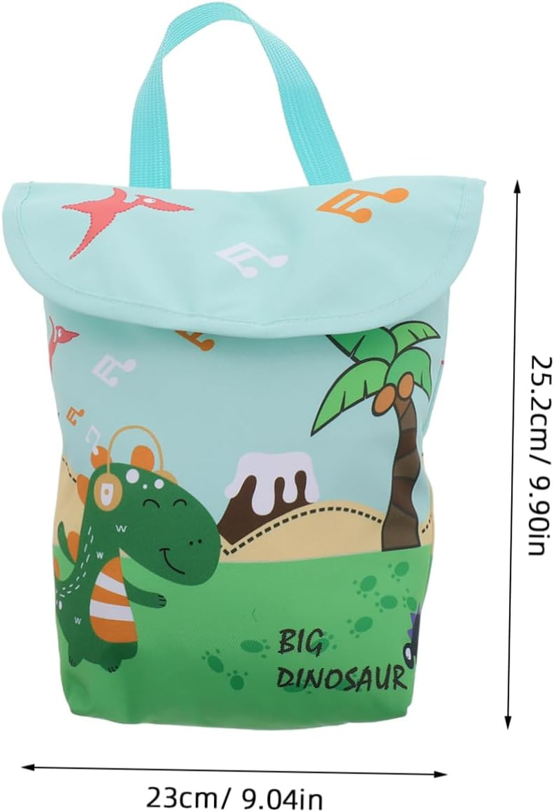 Diaper Organizer for Easy Storage of Clothes Diapers Essentials Versatile Hanging Design for Strollers Cribs Stylish Dinosaur Print