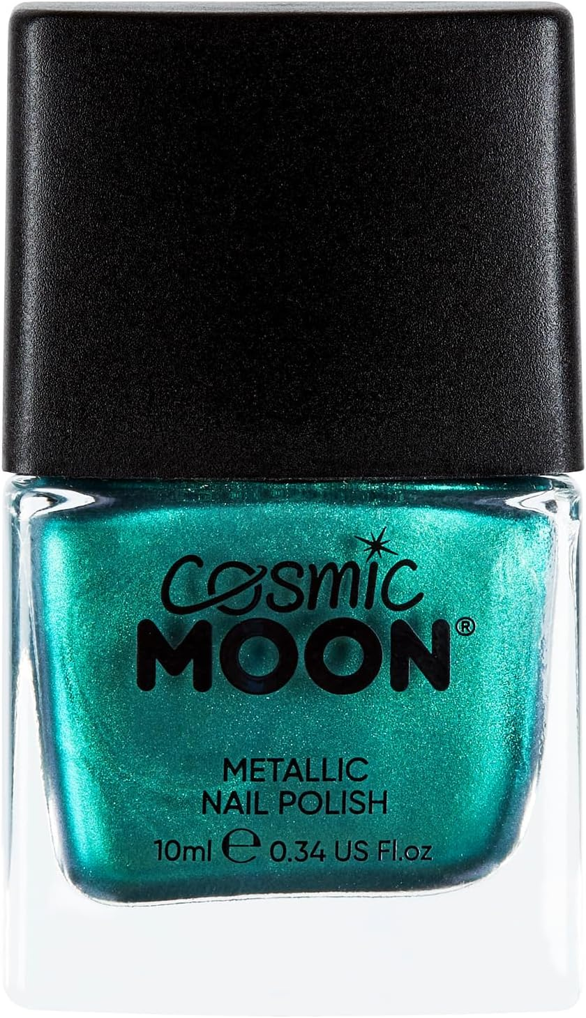 Cosmic Moon - Metallic Nail Polish - 14Ml - for Mesmerising Metallic Nails - Gold