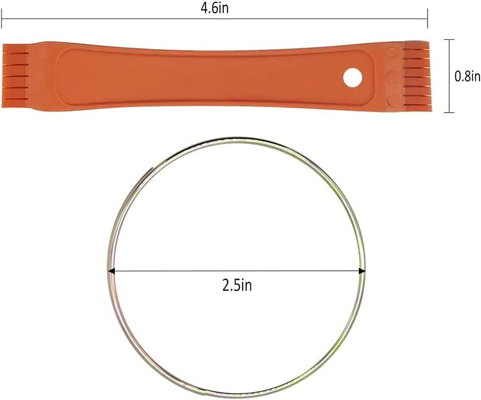 Fcr6 Fin Comb Set Plastic Colored Fin Coil Comb Radiator Fin Comb Straightener Condenser Coil Fin Comb image number 1