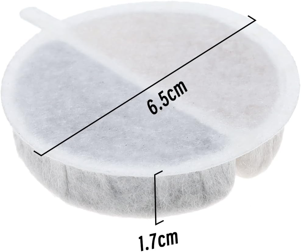 SING F LTD 12PCS Pet Water Fountain Filters Compatible with Nugget & Nugget Lite Water Fountains image number 1