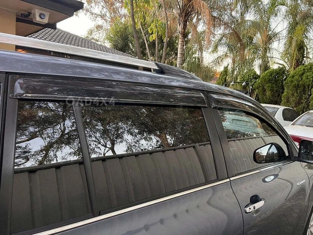 OAD4X4 Weathershields Compatible with Toyota Kluger 2007-2013, Weather Shields Window Visors Wind Deflectors Sun Rain Guard 4PCS Set image number 2