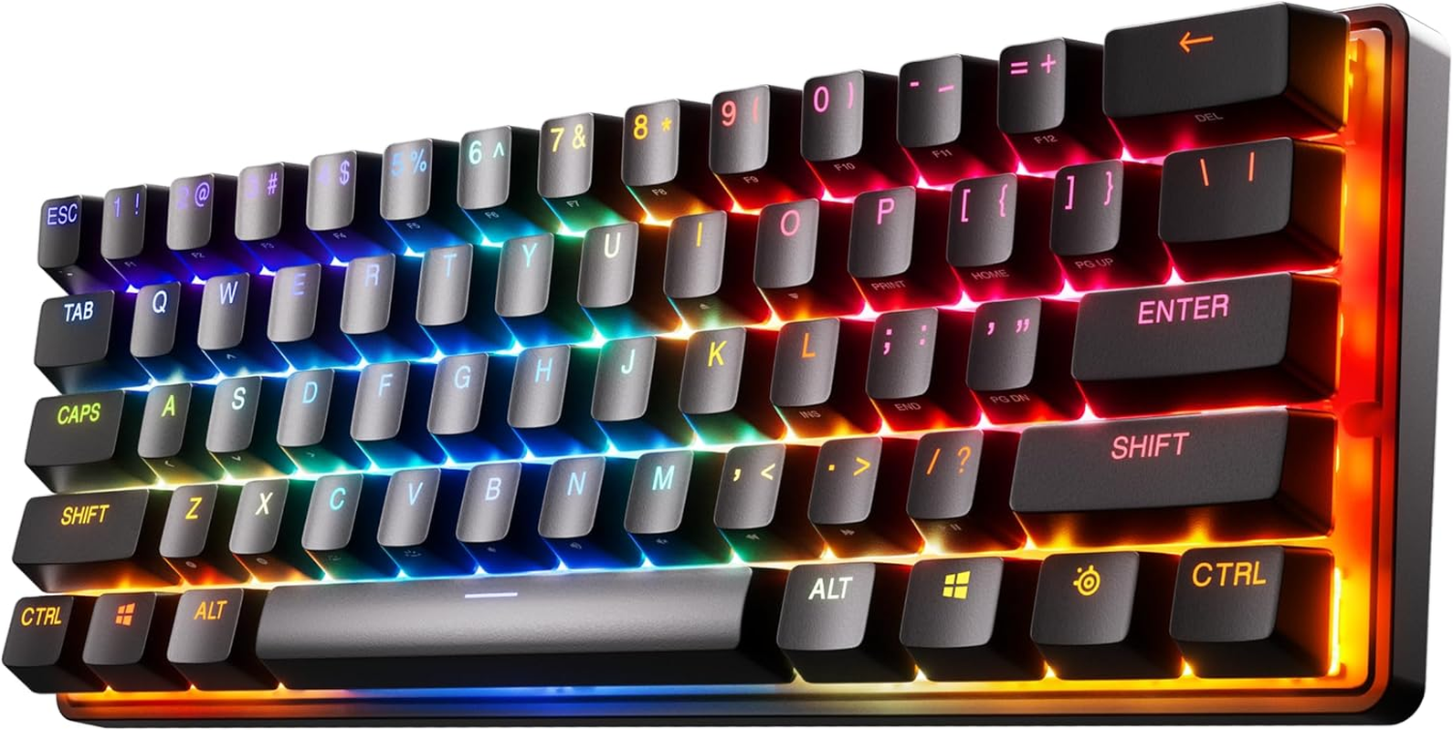 Steelseries Apex Pro 60% Wireless (Mini) 0.1-4.0Mm Adjustable Hyper-Magnetic Rapid Trigger Omnipoint 2.0 Switch Mechanical Gaming Keyboard (US Layout) - World&rsquo;S Fastest Gaming Keyboard