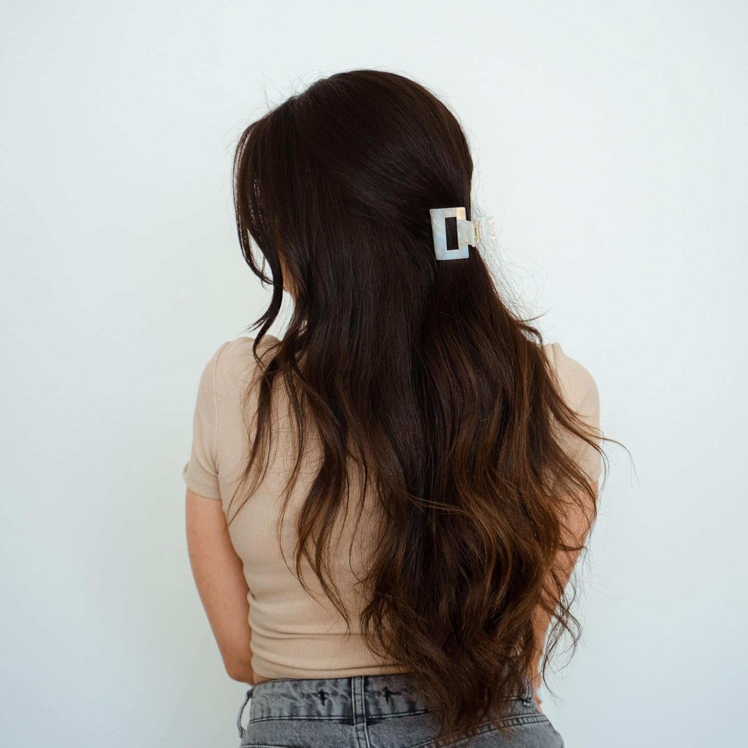 CLAIDE Wilma Hair Claw Made of Organic Acetate - Women'S Hair Clip without Piercing with Strong Hold for Day and Night image number 1