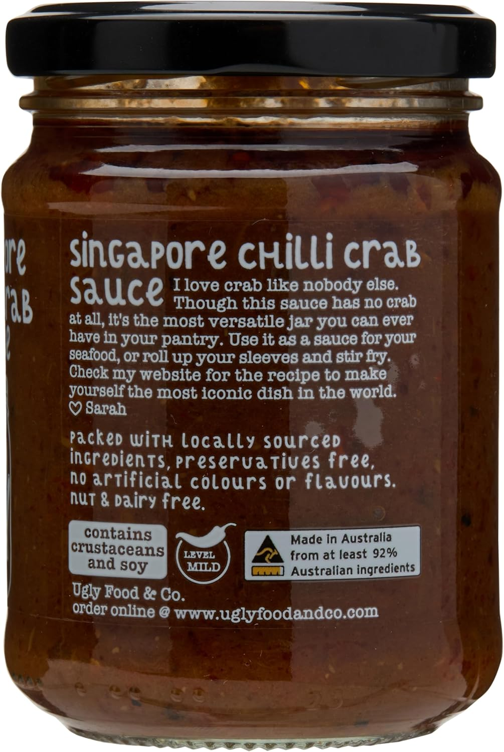 UGLY FOOD and CO - Singapore Chilli Crab Sauce, 250G image number 2