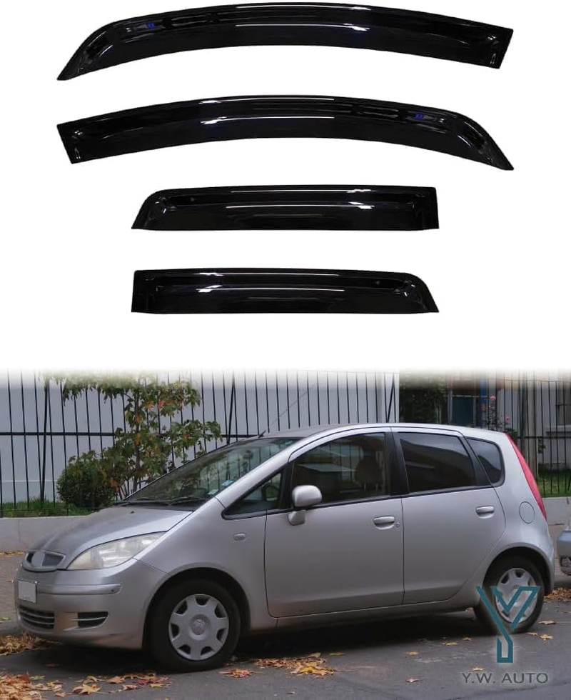 For Colt/Colt plus 2002-2013 Window Visor Weather Shield Rain Guard Deflector Vent Door Visor image number 4