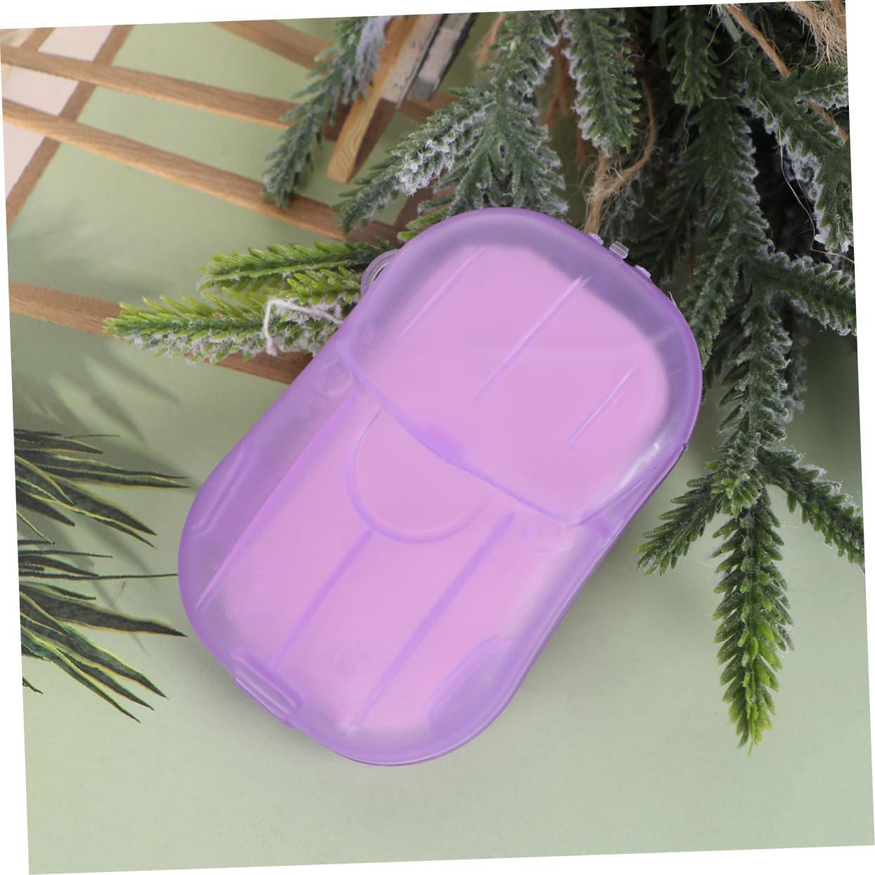 Sosoport 10 Pack Travel Soap Sheets Portable Hand Washing Soap Flakes Bath Face and Hand Wash Random Scent Ideal for Travel Camping Hiking image number 2