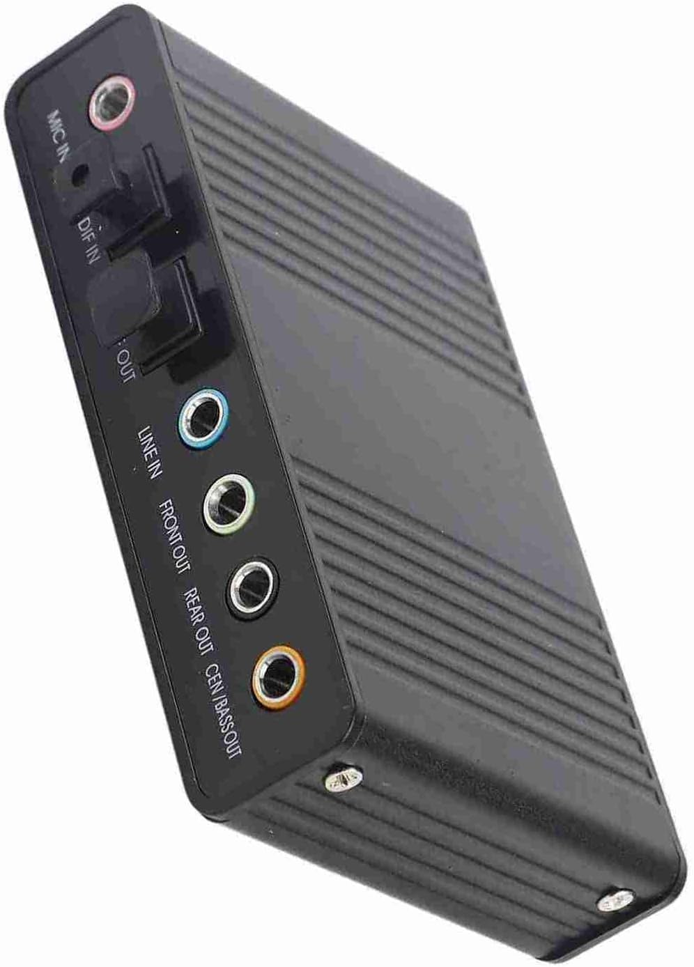 6 Channel Sound Card Usb External Digital Ical SPDIF Output a for PC Usb External Sound Card Device Magnificexternal 6 Channel 5.1 for L image number 3