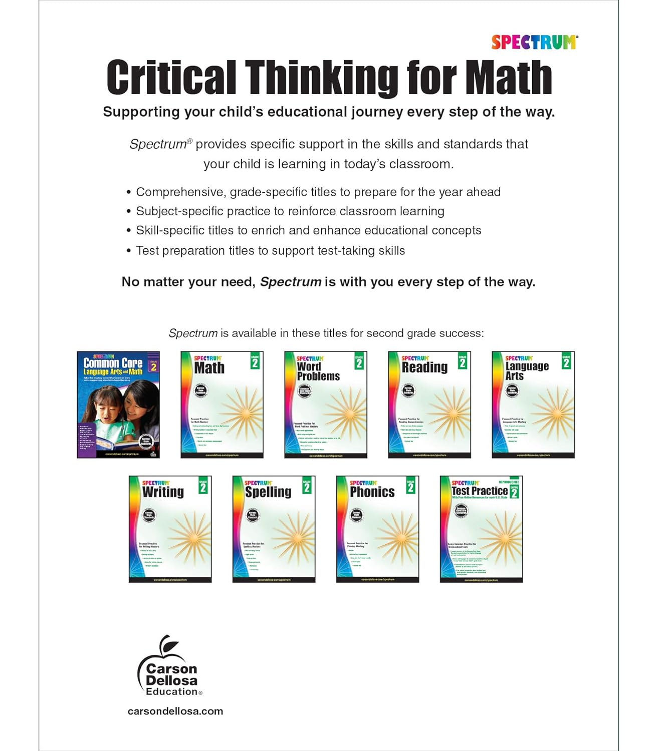Spectrum Critical Thinking for Math, Grade 2 image number 6