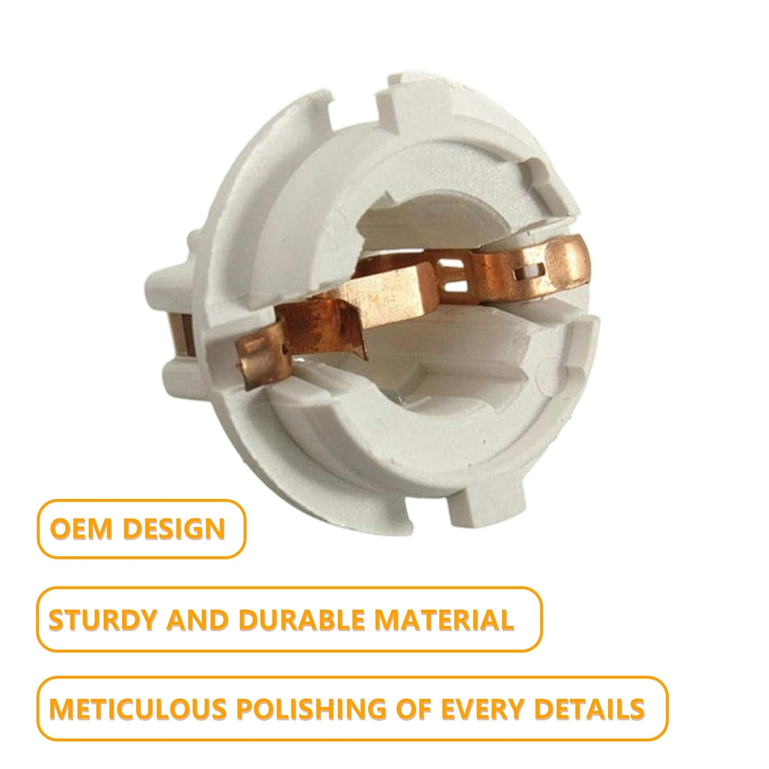 4X Rear Tail Light Lamp Bulb Socket Holder Compatible with BMW 7 Series X5 E53 E70 E65 E83 image number 1