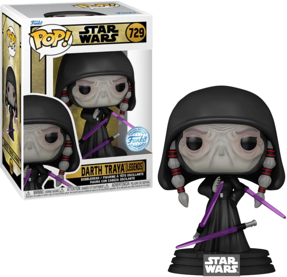 Funko Pop Star Wars: Gaming Greats - Darth Traya Vinyl Action Figure