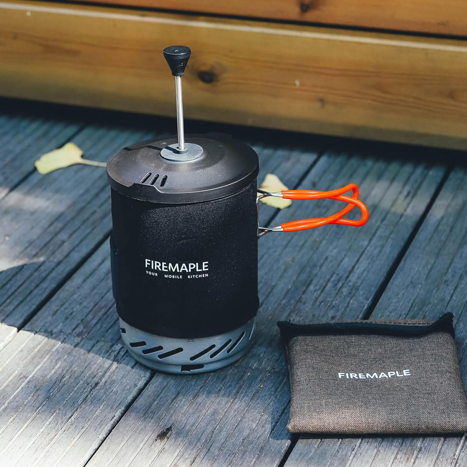 Firemaple Star French Press Coffee Filter, Suitable for X1, X2, X3 Camping Stove image number 6